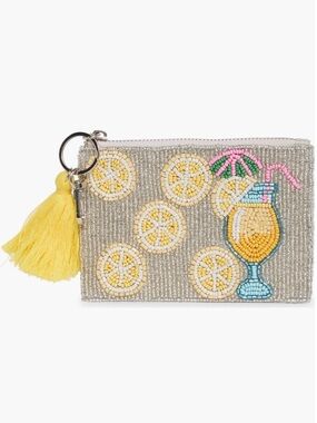 Collection XIIX Lemonade Beaded Purse